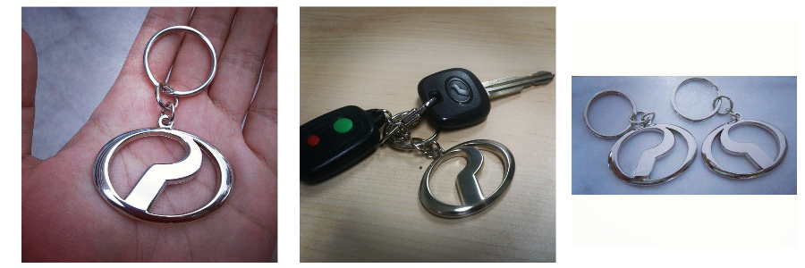 Derrshop: First Perodua Metallic Keychain by Derrshop