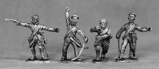 Empress Miniatures: New Iron Duke Bengal Native Infantry Miniatures