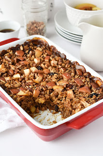 Vegan Baked Oatmeal With Cosmic Crisp Apples