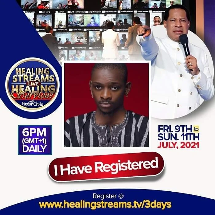 Register for Christ Embassy's Online Healing Service  9th july - 11th july - Register now!