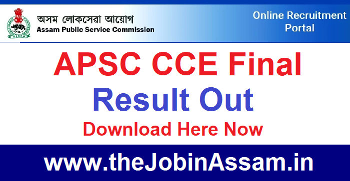APSC CCE Final Result