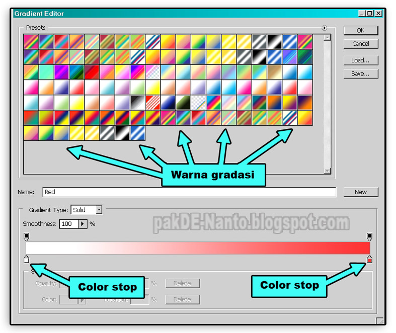 UD DEPO BUTON: Cara membuat background gradasi di photoshop