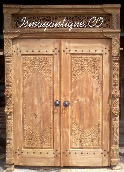  Gebyok Pintu  Jati Ukir Minimalis Ismaya Antique