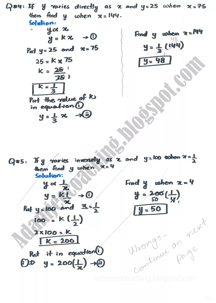 variations-review-exercise-18-mathematics-10th