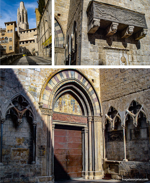 Igreja de Sant Feliu, Girona, Catalunha, Espanha