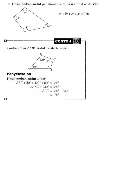 Bab 10 Poligon - Matematik Inspirasiku