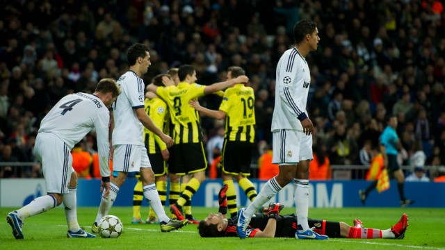 Hasil Pertandingan Real Madrid vs Borussia Dortmund 2-2, 7 Nov 2012