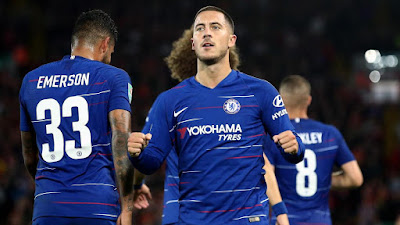 HAZARD UNGKAP PERFORMA TERBAIKNYA BERSAMA CHELSEA MUSIM INI