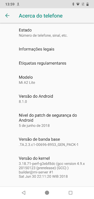 Xiaomi Mi A2 Lite