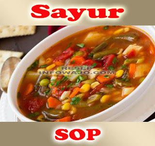 Resep Sayur Sup
