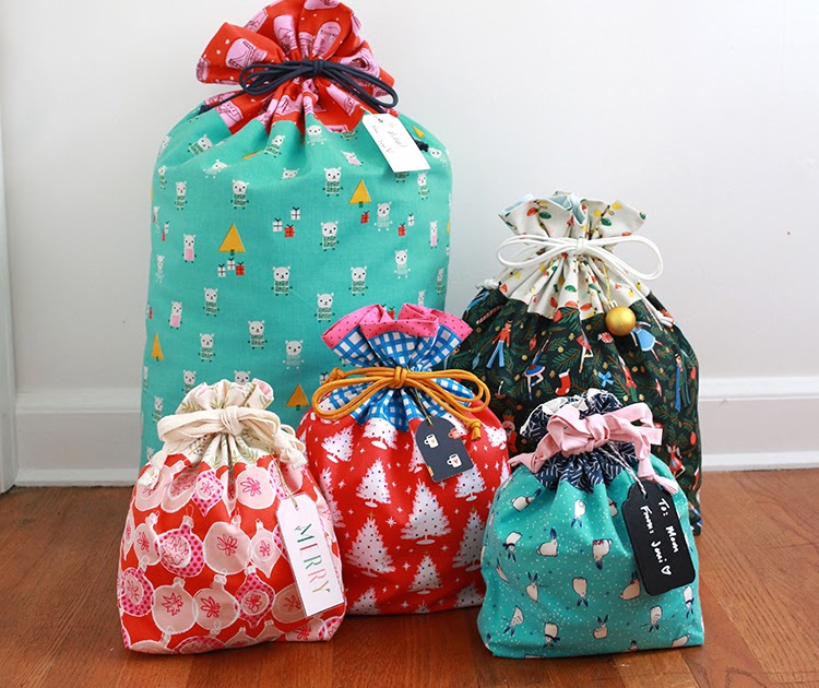 In Color Order: Reusable Gift Tag Ideas for Drawstring Bags