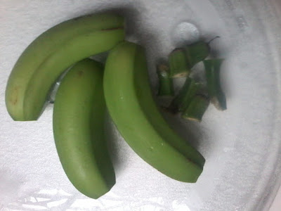 Escolha bem sua banana verde, para que seja fácil e tranquilo de cozinhar.