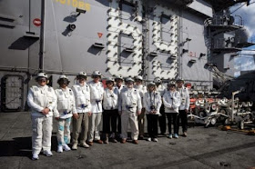 Distinguished Visitors of the USS Dwight D. Eisenhower