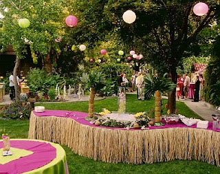 Outdoor weddings decoration