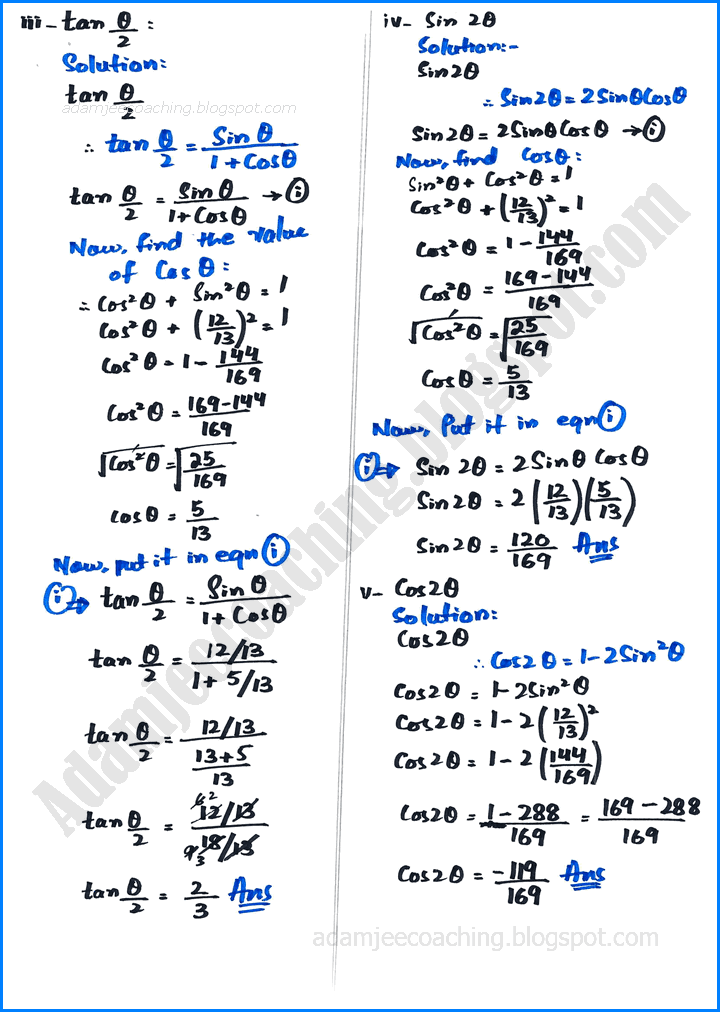 trigonometric-identities-of-sum-and-difference-of-angles-exercise-10-3-mathematics-11th