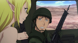 Gate Anime Image 2 Itami and Tuka