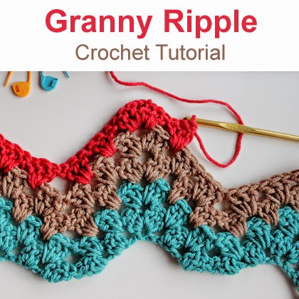 Granny Ripple Crochet Tutorial