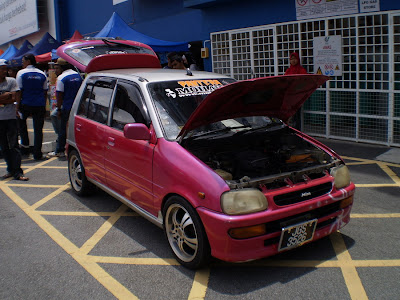 kancil Mira body kit