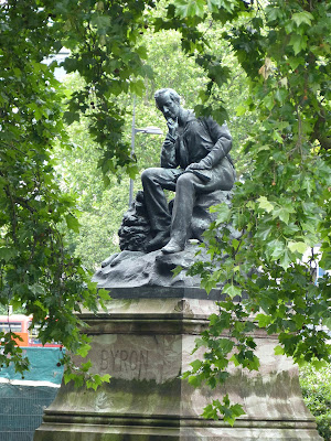 Statue of Lord Byron, Park Lane, London