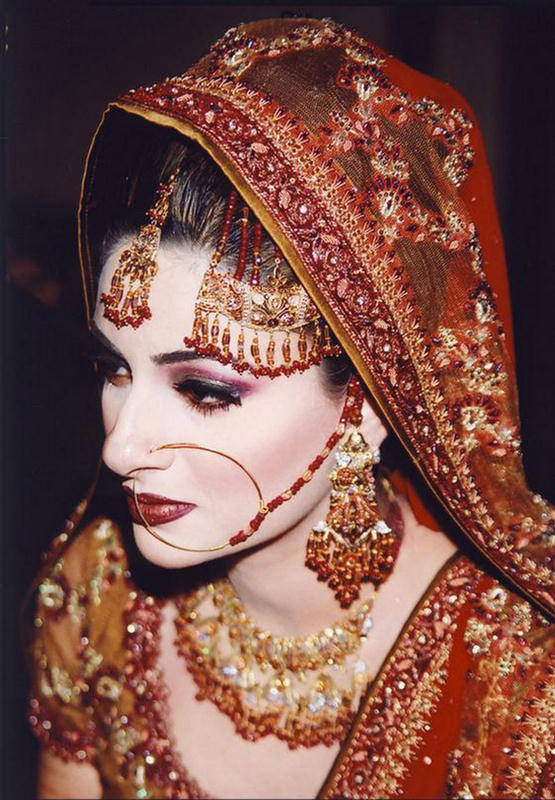 bridal makeup indian. Bridal Makeup Pakistani