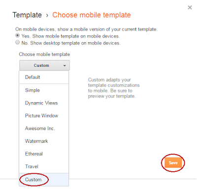 how to show infolinks ads in blogger mobile site