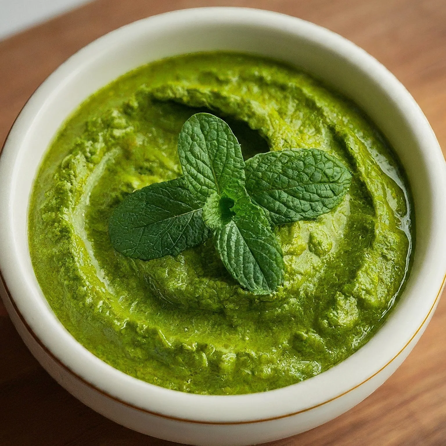 Mint Chutney (pudina chutney):mint chutney