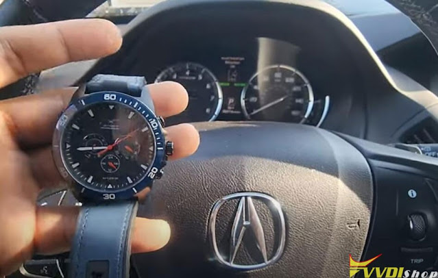 Xhorse Smart Watch Review on ACURA MDX 9