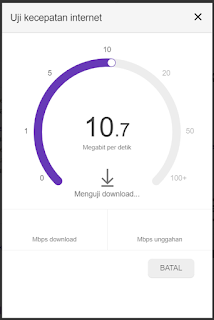 Cara Tes Kecepatan Internet Dengan Google Speedtest