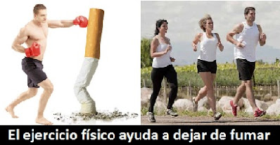 El ejercicio físico contribuye a dejar de fumar