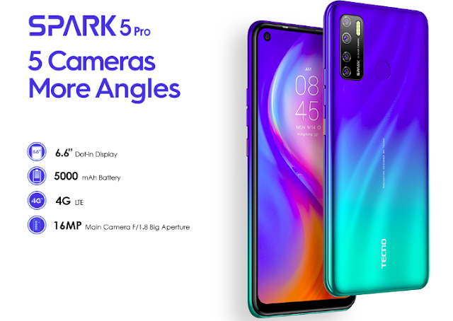 Tecno Spark 5 Pro Price Specifications in Pakistan