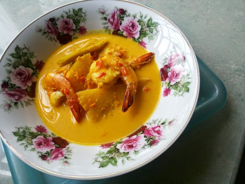 Resepi udang masak nenas