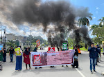 Warga Demo di Kejati Sultra, Minta Kades Marombo Pantai Dipanggil dan Diperiksa Terkait Tambang Ilegal, PT Putera Uloe Turut Disebut