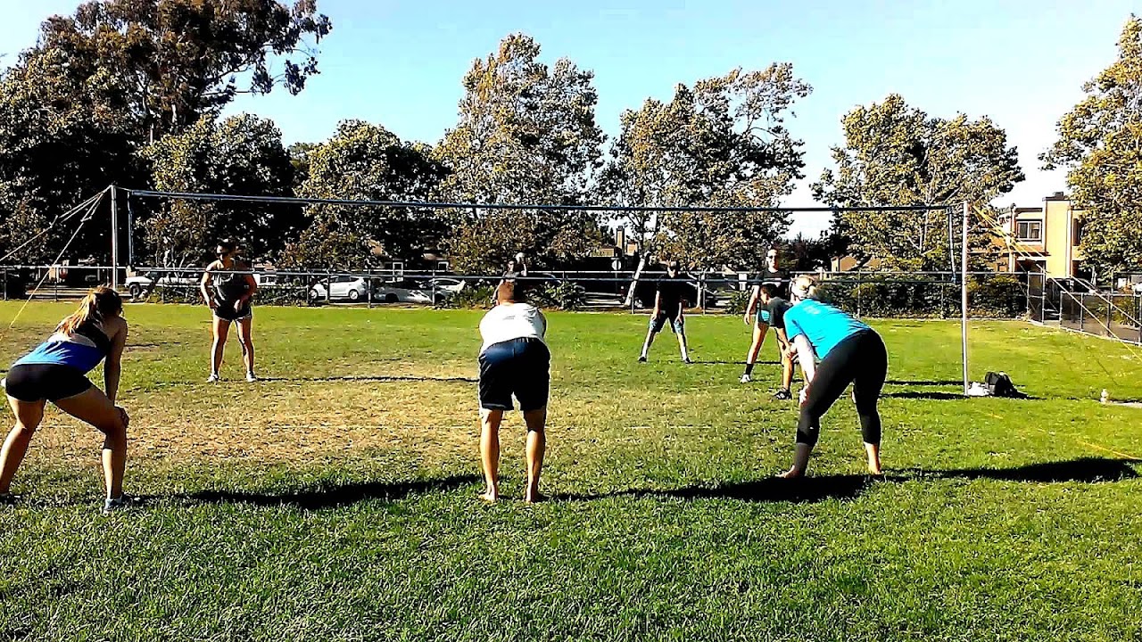 Volleyball variations - Grass Volleyball