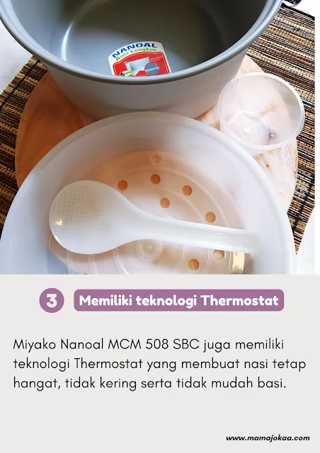 Teknologi Thermostat Miyako Nanoal MCM 508 SBC