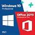Windows 10 Pro X64 + Office 2019 (Junho) 2020 PC 