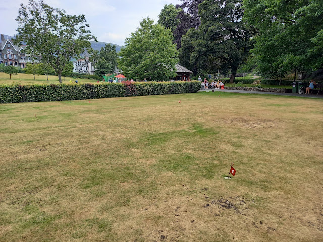 Putting at Hope Park