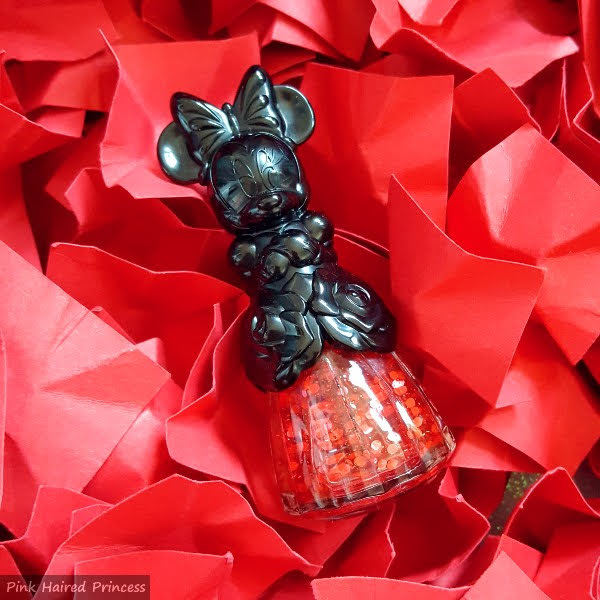 Anna Sui Minnie Mouse Nail Color in 400 red top coat