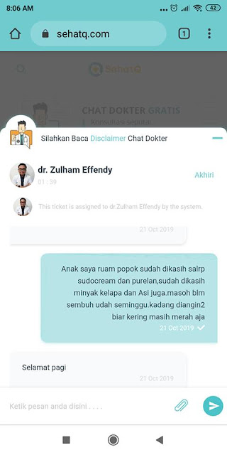 fitur chat dokter sehatq.com