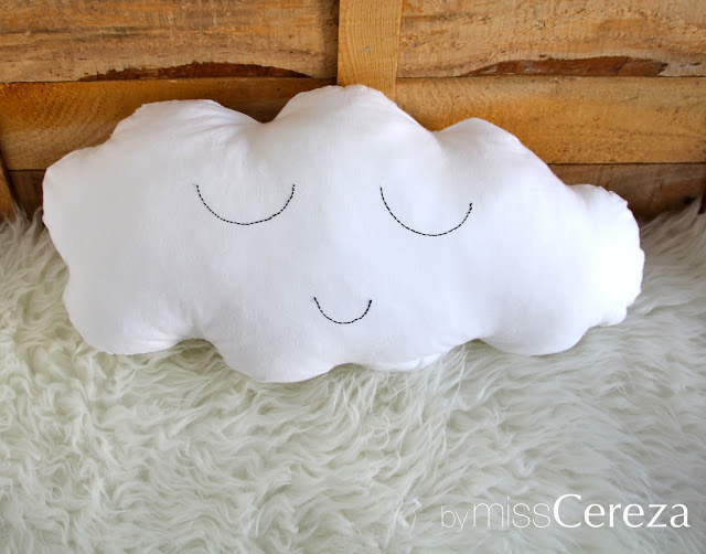 DIY cojín nube