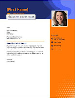  Headshot cover letter