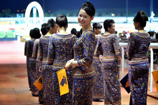 Pramugari Tercantik dan Terbaik singapore airlines