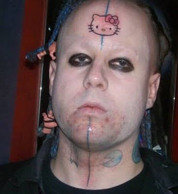 Most Unusual and Weird Face Tattoos 15 Images