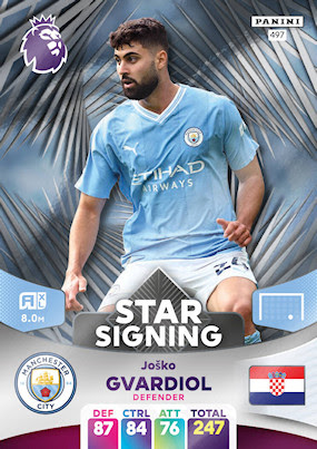 Football Cartophilic Info Exchange: Panini - Adrenalyn XL Premier League  2024 (02) - Checklist - Star Signing Booster