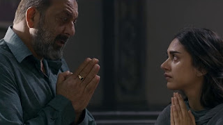Sanjay Dutt And Aditi Rao Talking to Each-others