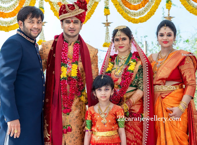 Actor Nikhil and Dr Pallavi Varam Wedding