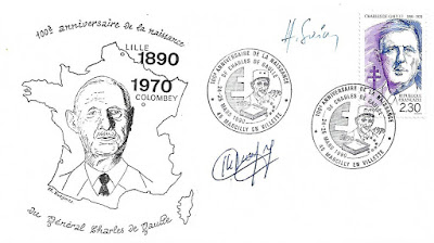 FDC "100eme anniversaire de la naissance du Général de Gaulle"