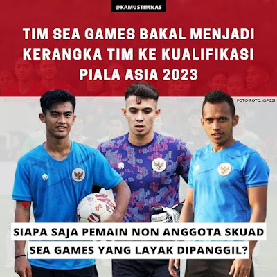 Skuad SEA Games Timnas U-23 Menjadi Kerangka Skuad Piala Asia