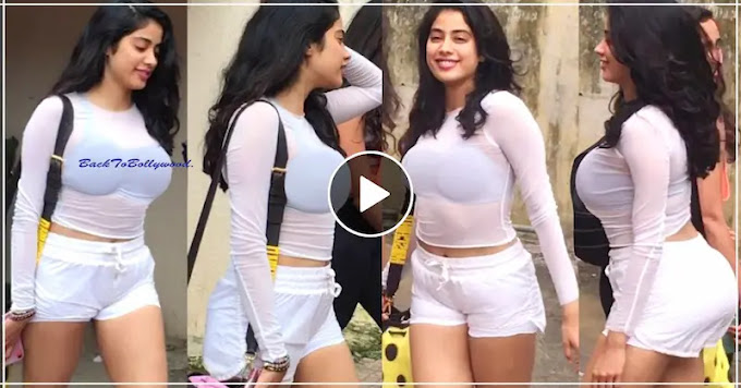 Janhvi Kapoor oops moment video went viral