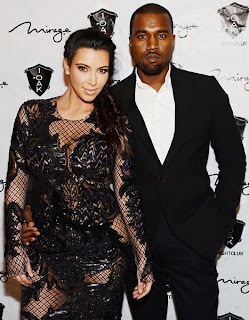 kim kardashian and  kanye west