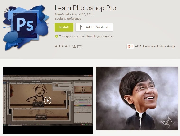 Tutorial Photoshop Pro for Android